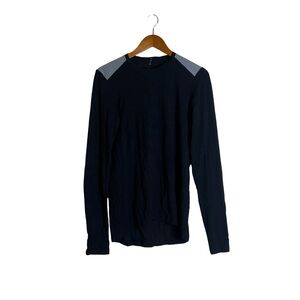 Velocio men’s trail merino long sleeve black